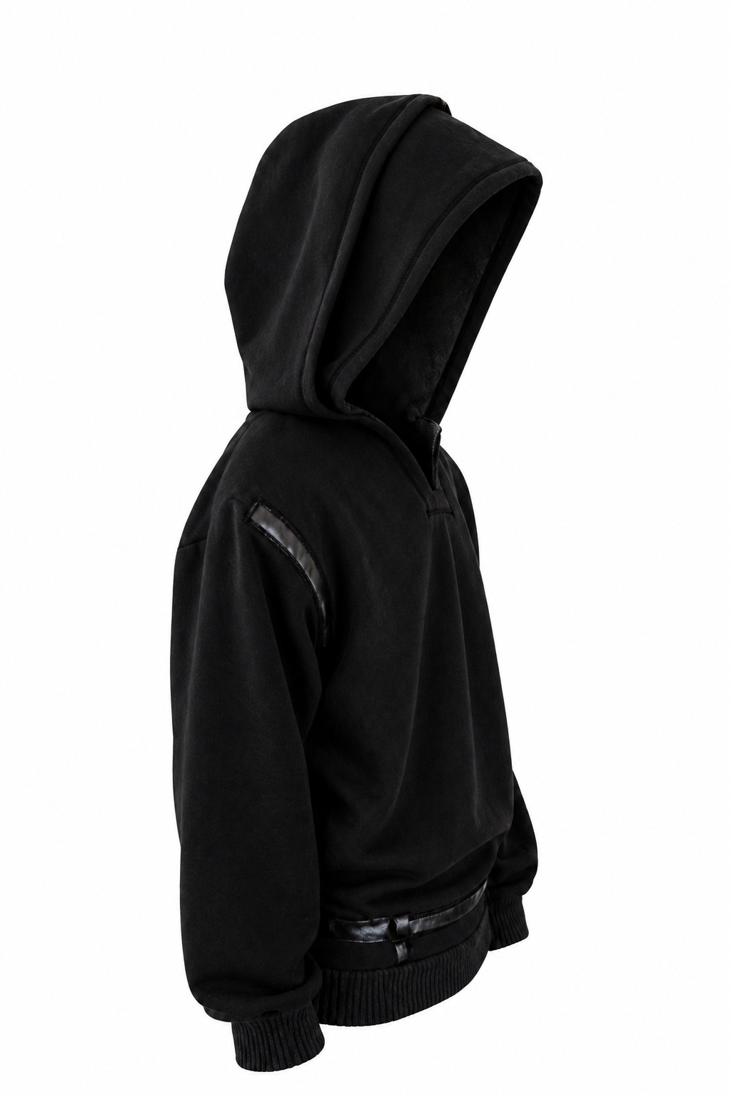 TWISTED HOODIE " BLACK "