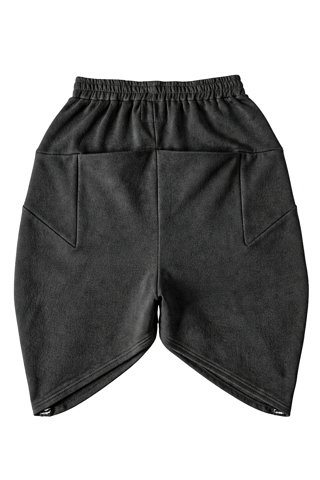 BLACK TWISTED SHORTS