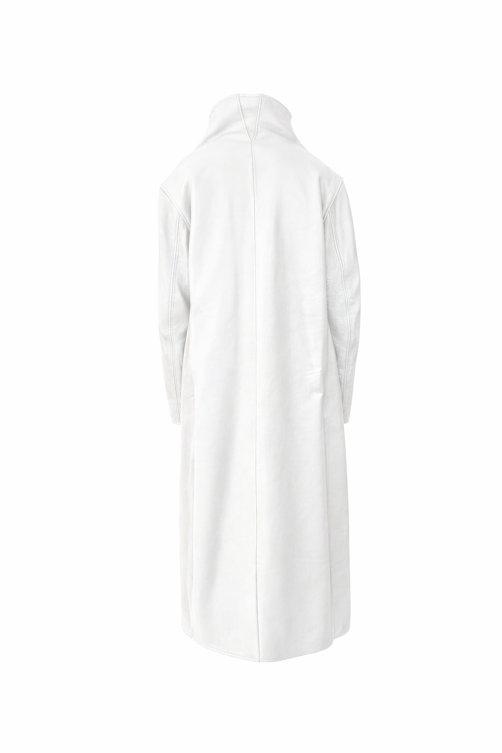 WHITE COLAR COAT