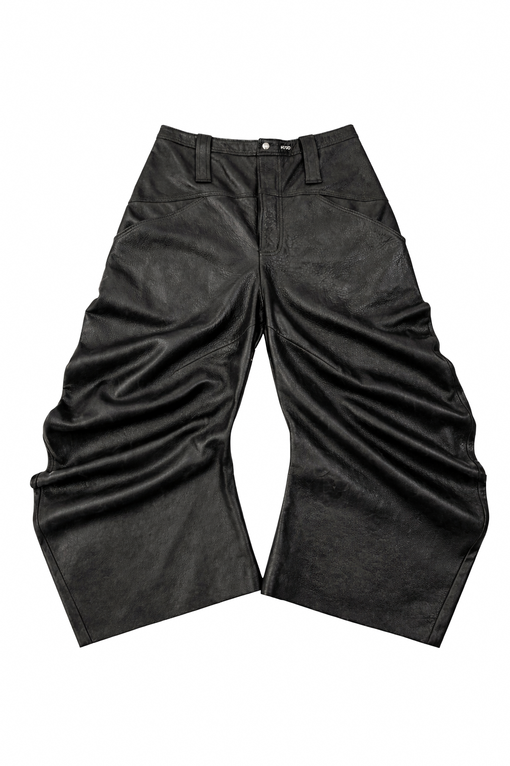 BLACK TWISTED BAGGY