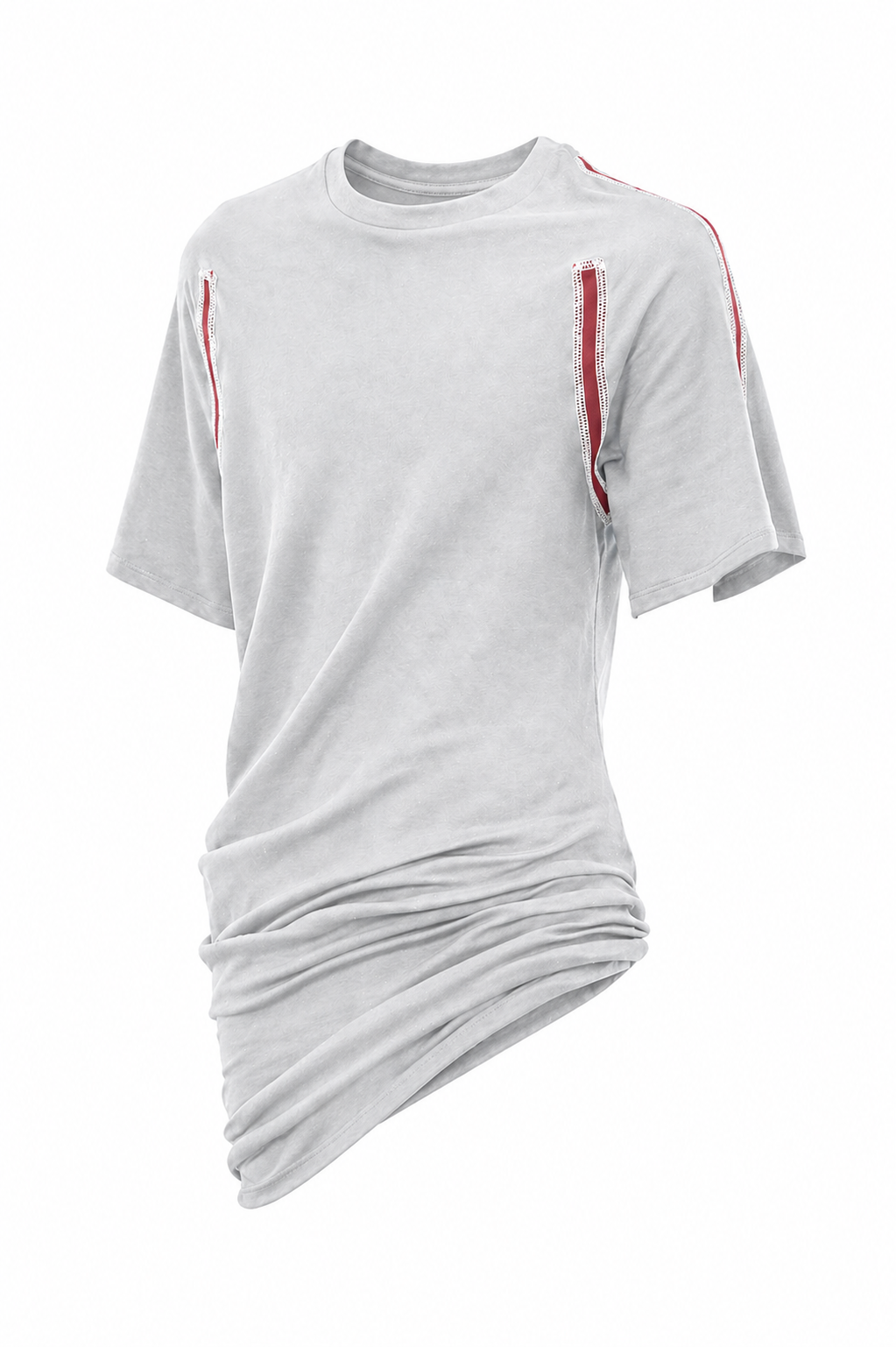 TWISTED TOP " LIGHT GREY "