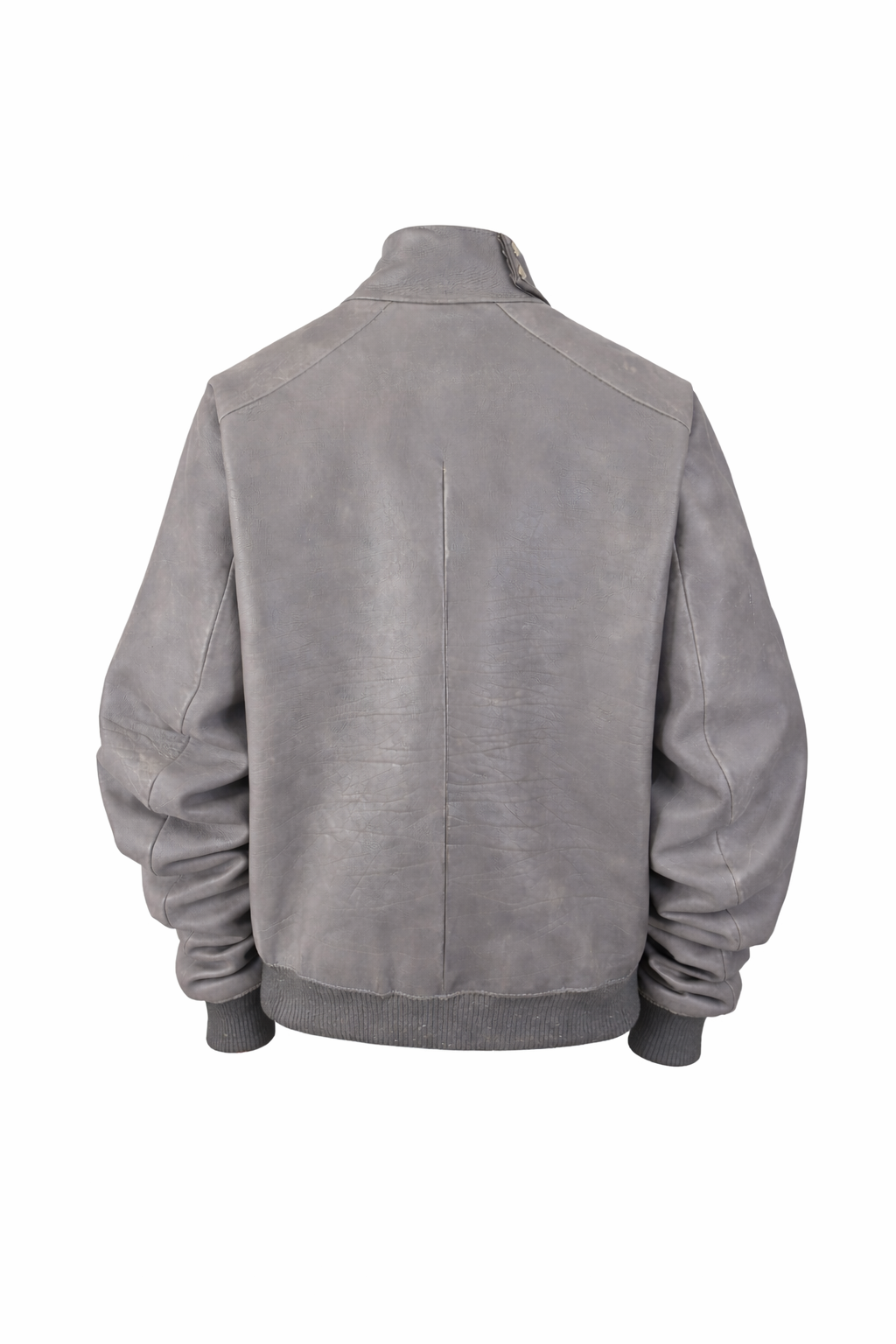 GREY TWIST BOMBER JACKET
