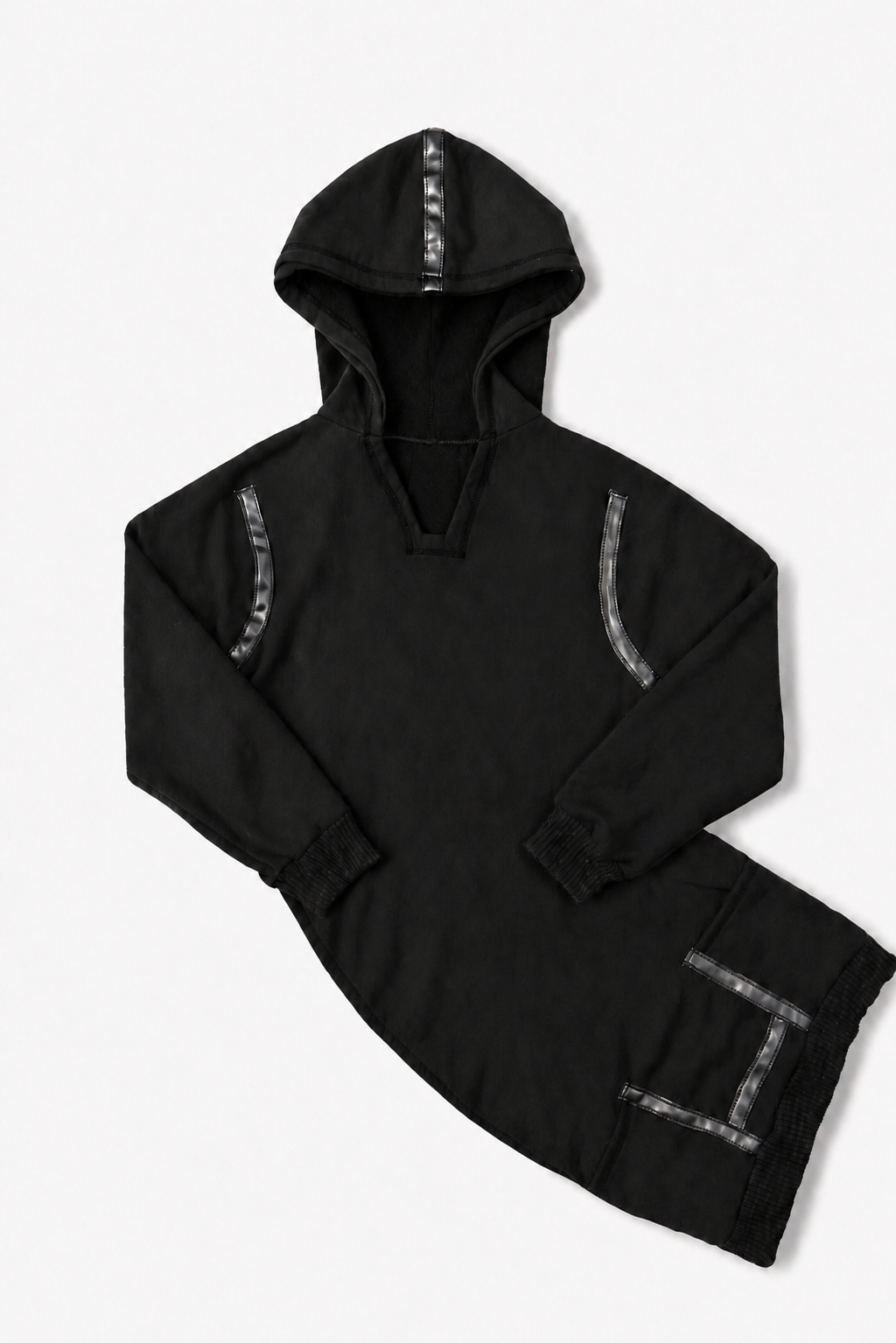 TWISTED HOODIE " BLACK "