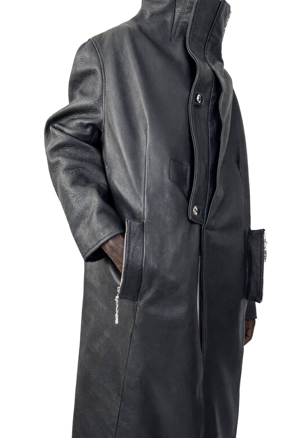 BLACK COLAR COAT