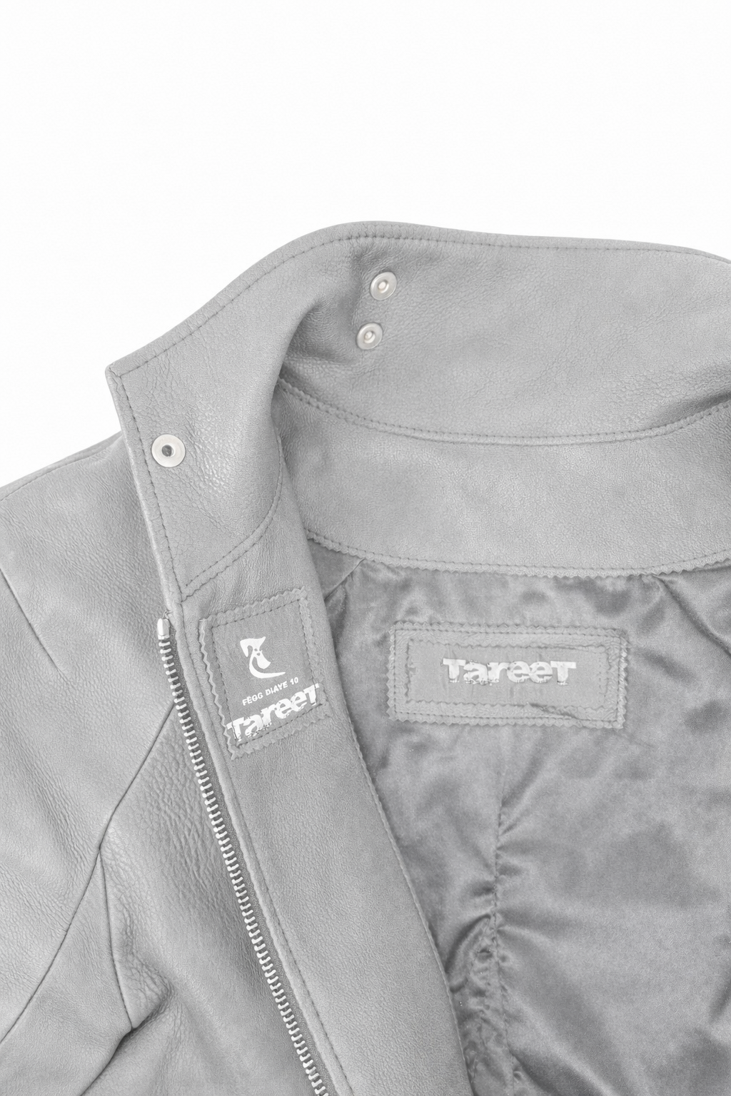 GREY TWIST BOMBER JACKET