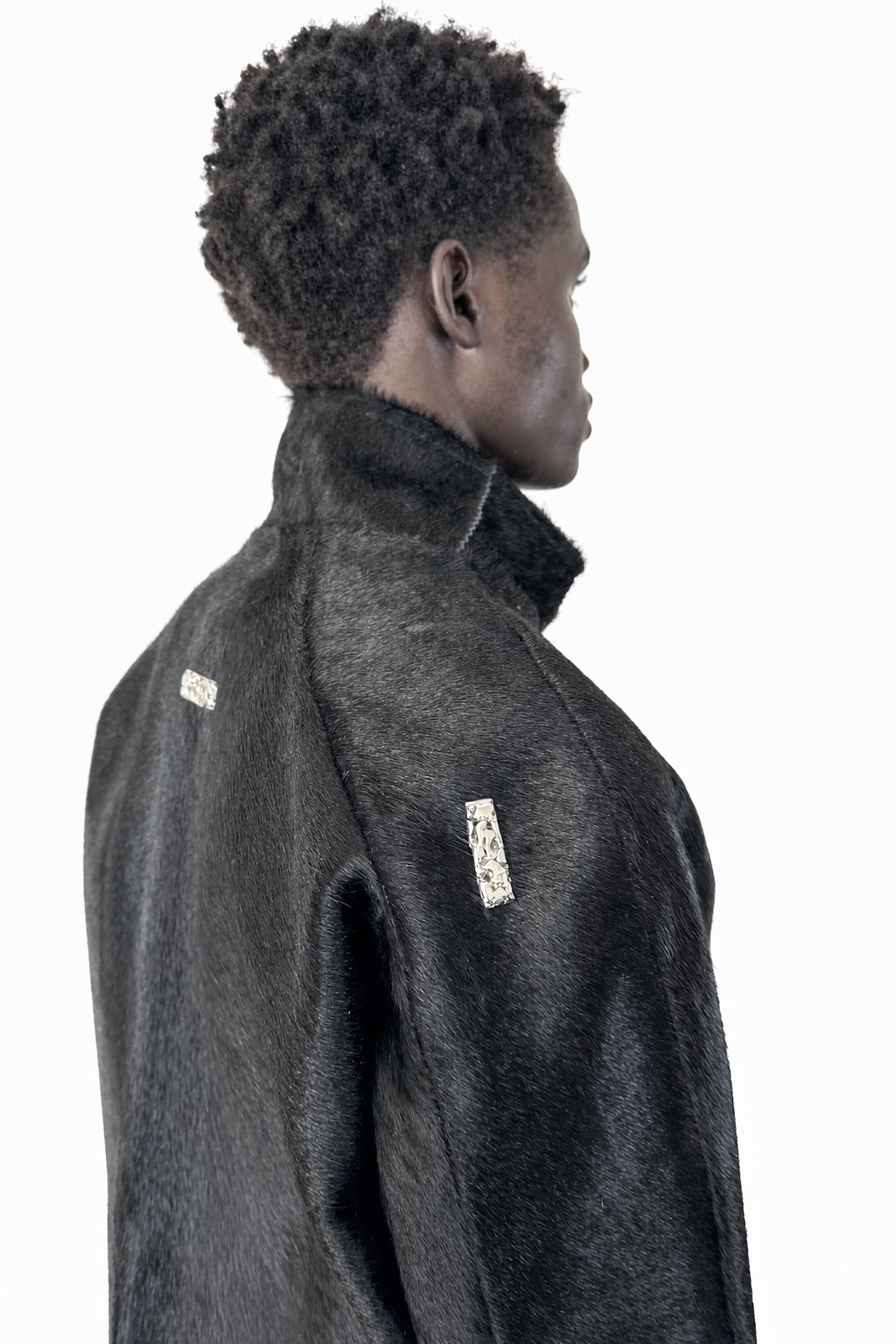 HAIRY BOMBER JACKET