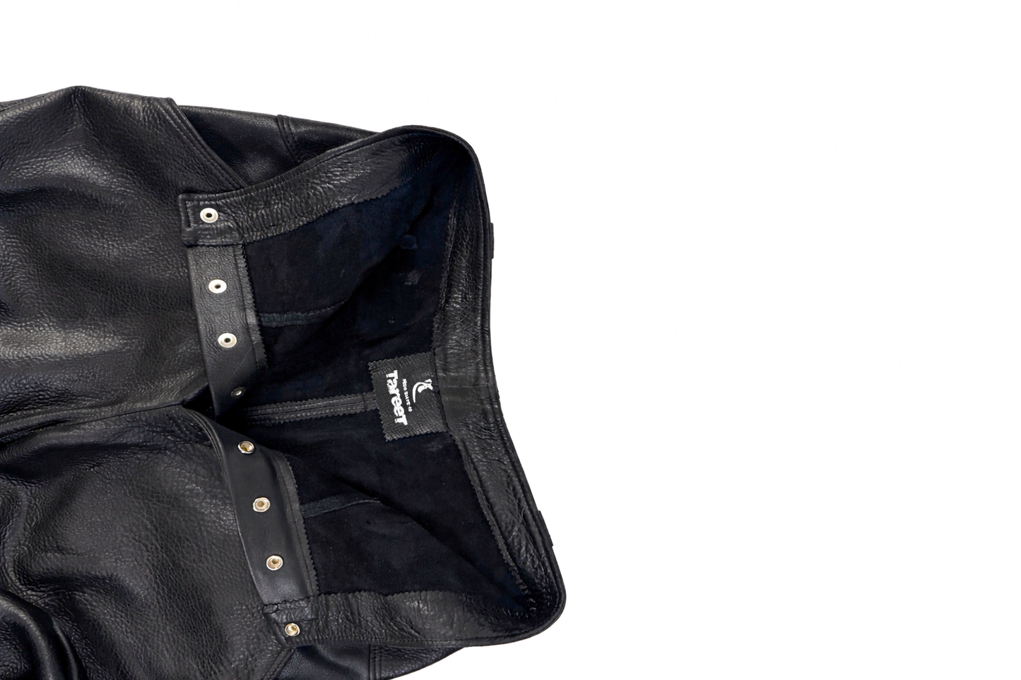 BLACK TWISTED BAGGY