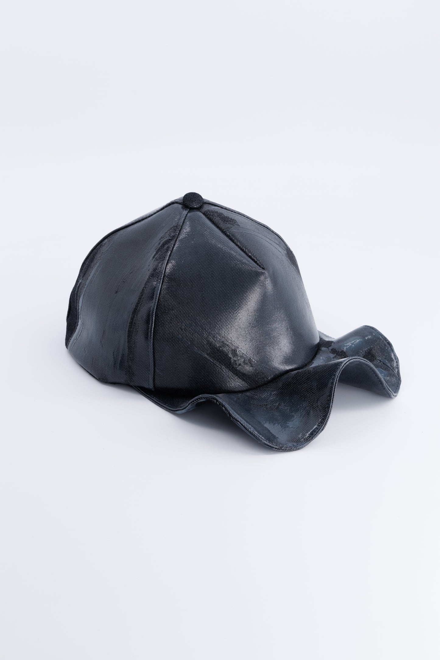 Blue Denim Waxed Twisted Cap