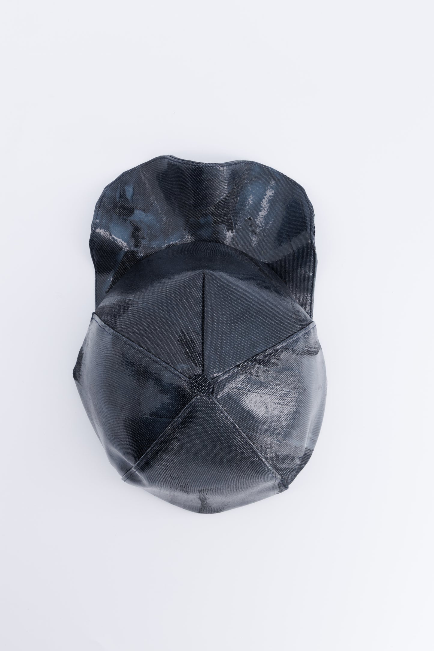 Blue Denim Waxed Twisted Cap
