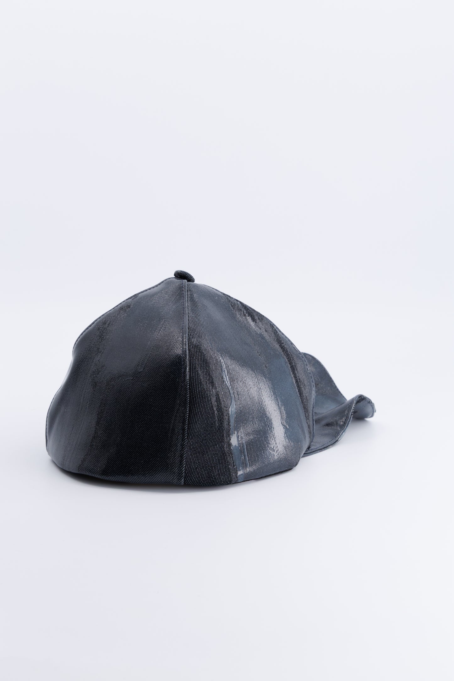 Blue Denim Waxed Twisted Cap