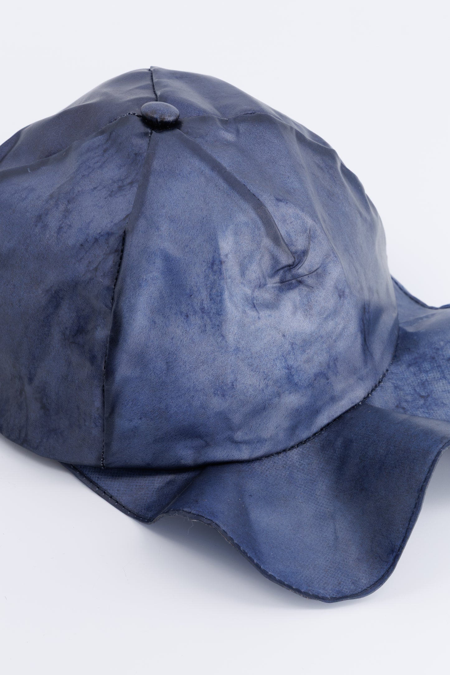 Blue Transparent Twisted cap