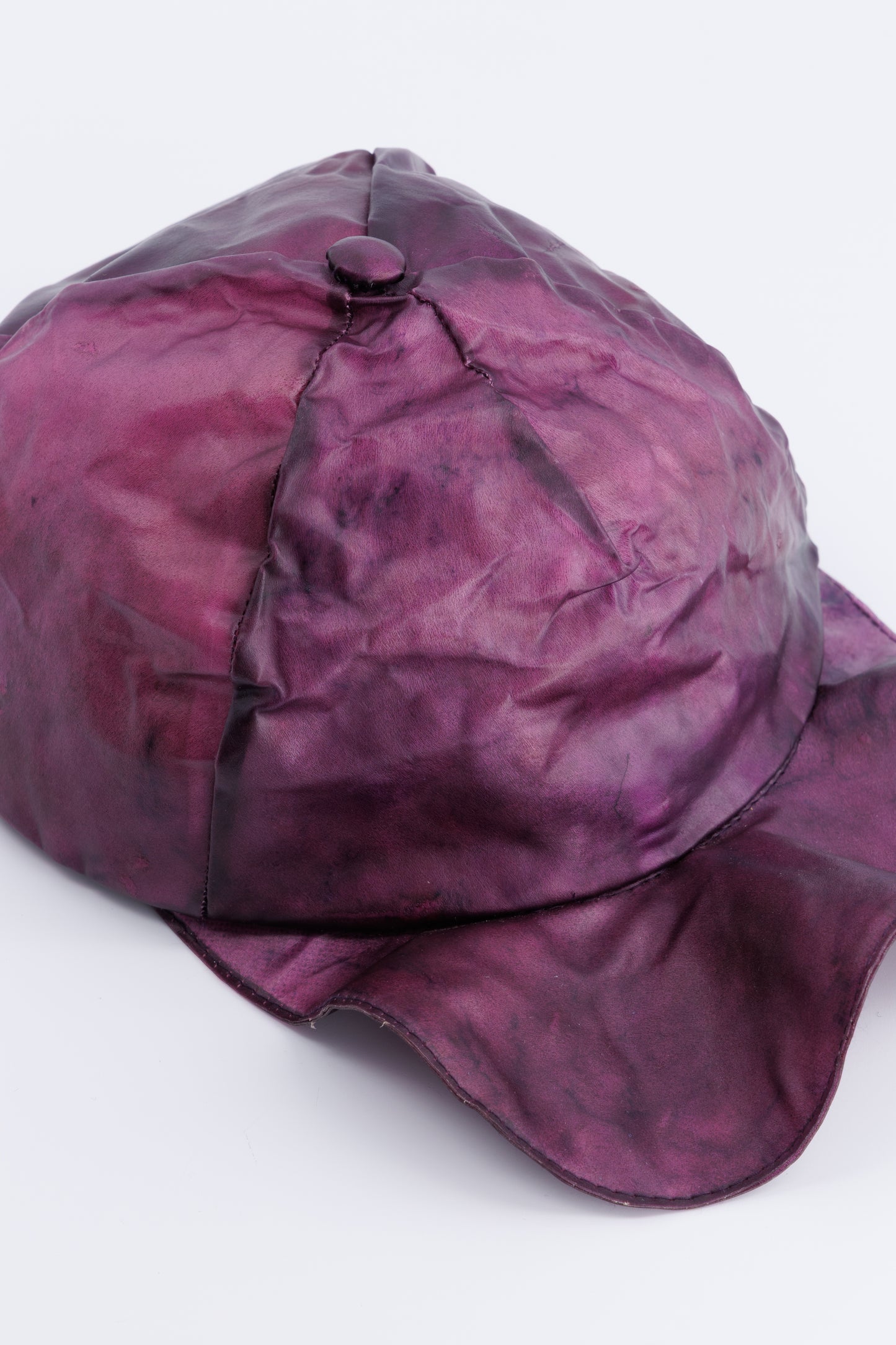 Purple Transparent Twisted cap
