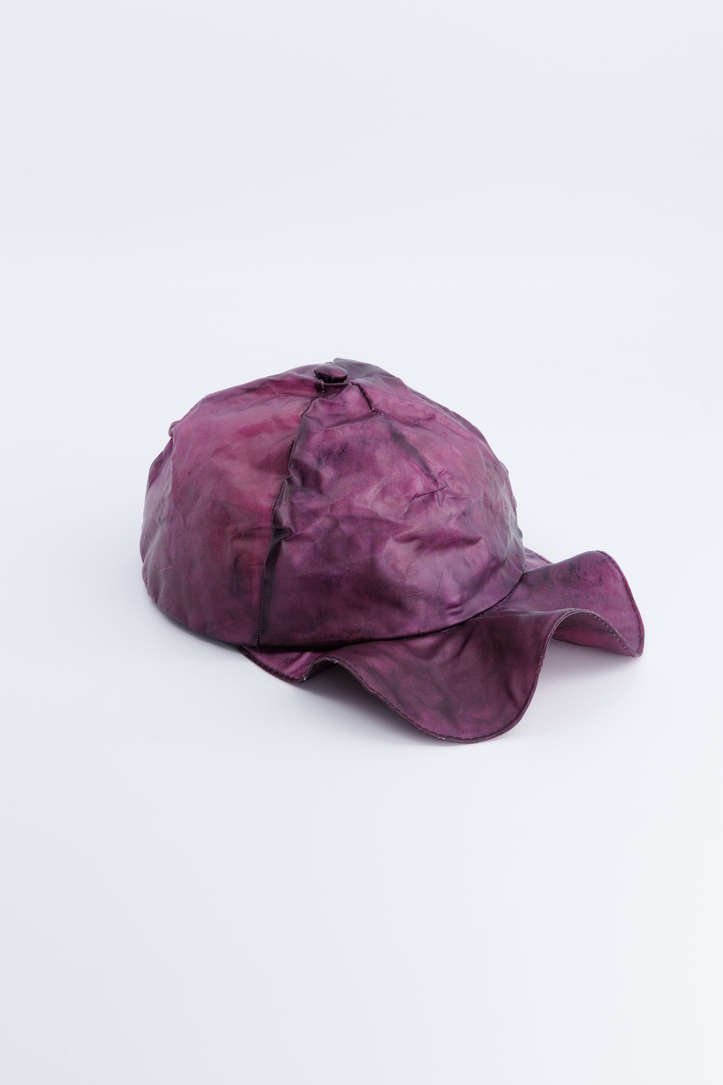 Purple Transparent Twisted cap