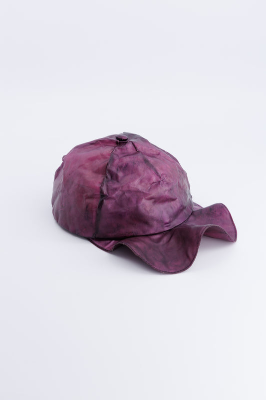 Purple Transparent Twisted cap