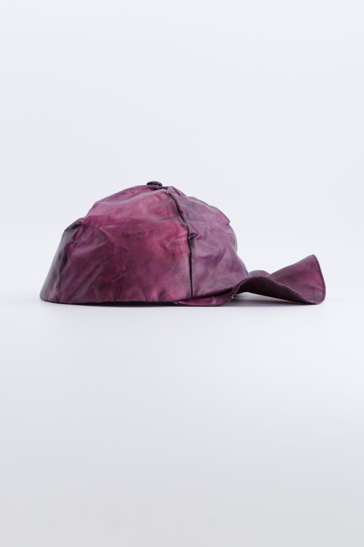 Purple Transparent Twisted cap